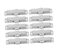 Veemoon 10Pcs Metal Document Clips Office File Clamps for Organizing Papers Files Menus Practical Lightweight Binder Clips for Home Restaurant Office Use