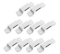 Veemoon 10pcs Metal Tape Measure Holder Clips, Belt Bow Clip Tool Holder Bench Tool Belt Hanger for Universal Worker Accessory