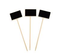 Veemoon 10PCS Mini Chalkboard Signs with Shape Sturdy Blackboards for Home Decoration DIY Crafts Wedding Labels Party Memos and Gift Tags