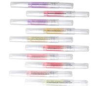 Veemoon 10pcs Nail Cuticle Oil Pens Portable Moisturizer for Healthy Nails for Salon DIY Use Lightweight Nutrient Pen for Manicure