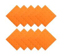 Veemoon 10pcs Nonslip PVC Tactile Blind Brick Floor Tiles with High-Visibility Contrast and Modular Design for Safe Sidewalks Pathways and Public Areas