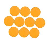Veemoon 10pcs Orange Sunset Lamp Color Film Light Diffuser Sheet with Smooth Cutting Edge, Lightweight Pet Colour Correction Light Sheet for Spot Lamp Outdoor Lighting Filters