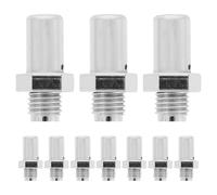 Veemoon 10PCS Plastic Fire Nozzle Replacement Kit for Water-Based Fire Extinguishers Easy Installation Firefighting Nozzle Parts with Wide Spray Efficiency and Atomizing Mist