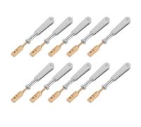 Veemoon 10pcs Rc Airplane Pushrod Linkage Copper U-shaped Clip with Self-locking Clevis, Easy Installation and Wear Resistant for Rc Helicopter and DIY Model Aircraft Repairs