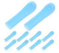 Veemoon 10Pcs Reusable Ear Cleaner Sleeves Ear Wax Removal Spoon Covers for Safe Comfortable Ear Cleaning Compatible with Various Ear Spoons Elegant Design
