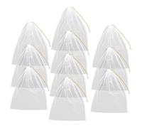 Veemoon 10pcs Reusable Honey Filter Bags Nylon Mesh Strainers for Honey Filtration and Red Wine Filtering Fine Micron Filter Net Tool for Food and Liquid Straining Multi-Functional