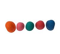 Veemoon 10pcs Rubber Finger Caps Thick Reusable Finger Protectors Slip Fingertip Grips for Writing Sewing Arthritis Aid with Elastic Fit in Red Green Orange Blue Pink