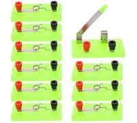 Veemoon 10pcs Screw Lamp Holders for Physics Experiments, Physical Light Bases for Science Lab Teaching, Electrical Circuit Education Kits for Primary and Secondary School Students