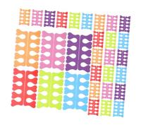 Veemoon 10pcs Sponge Toe Separators for Nail Art and Pedicure Heart-shaped Soft Finger Dividers for Precise Toe Placement Comfortable Cushioning Manicure Tools for Women
