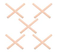 Veemoon 10pcs Spruce Wood Violin Sound Post Stable Resonance Violin Parts for Beginners Teaching Tools Music Training Personal Practice