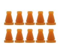 Veemoon 10pcs Sturdy Rubber Chicken Plucker Fingers Replacement for Poultry Plucking Machine, Small Wear-resistant Plucking Rods for Farm Use, Electric Chicken Cleaner Tool Accessory