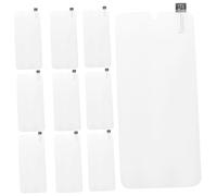 Veemoon 10PCS Tempered Glass Screen Protectors for High Transparency Scratch Easy Installation Smooth Touch Bubble Application