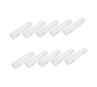 Veemoon 10pcs Toothbrush Storage Cases with Hanging Loop Portable Travel Organizer for Toothpaste and Makeup Lightweight Containers for Bathroom and Outdoor Adventures