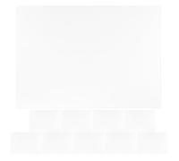 Veemoon 10pcs Transparent Writing Board A3 Exam Pad Plastic Desk Mat