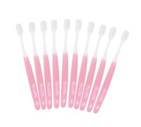 Veemoon 10pcs Travel Toothbrush Extra Soft Slim Design for Sensitive Gums Compact Portable Oral Care Brush