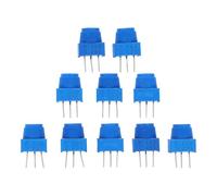 Veemoon 10pcs Trimmer Potentiometer Assortment Kit with Knobs, High Precision Vertical Adjustable Resistors Set (1k, 5k, 10k, 50k, 100k Ohm) for Breadboard and Industrial Electrical Use
