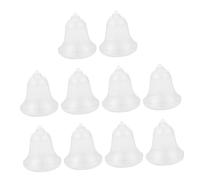 Veemoon 10pcs Xmas Pendant Bell Shape Box Box Delicate Hanging Decor for Christmas Tree Ornaments Small Novelty Decorations Christmas Eve