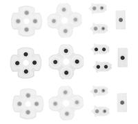 Veemoon 10sets Controller Conductive Key Pad Silicone Conductive Pad for Internal Repair Replacement Part for Controller Play