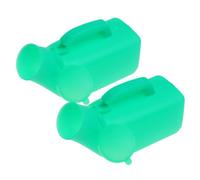 Veemoon 1200ml Thickened Male Urinal Bottle 2pcs Random Color Lid Portable Travel Urine Container for Outdoor Use Reusable Household Urinal for Men