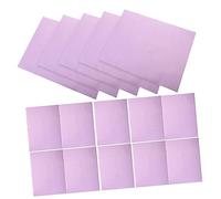 Veemoon 125 Sheets Disposable Nail Mat Non Woven Paper Towels for Salon Use Easy to Clean for Nail and Purple Color Convenient and Absorbent Table Pad
