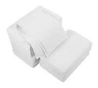 Veemoon 125pcs Manicure Table Mat and Nail Art Table Protector Pad Disposable Pads for Nail Salons Home Use and Beginners White Suppleness Material