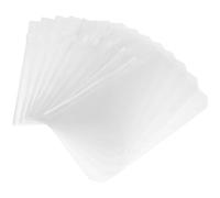 Veemoon 12pcs A6 PVC Binder Pockets with Pre-drilled Holes for Loose Leaf Budget Organizers, Lightweight Daily Use Pockets for Credit and Bank Cards, for Home and Travel