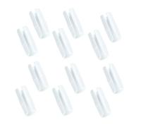 Veemoon 12pcs Bed Sheet Grippers Anti-slip Sheet Fasteners Clips for Bed Covers White Abs Material Tightly Fit for Mattresses with Raised Edges Random Color