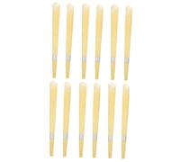 Veemoon 12Pcs Compact Aromatherapy Sticks for Earwax Removal Comfortable Household Use Safe Material Easy Operation for Blocked Ears and Sleep Aid