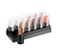 Veemoon 12pcs Eye Shadow Box Crayon Eyeshadow Stick for Makeup Tools for Lying Silkworm Pen Application Includes Highlighter Pen for Eye Brightener Stick Use