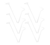 Veemoon 12pcs Glass Coating Rods Cell Spreaders L-shaped and Triangle Microbiology Lab Glassware Petri Dish Spreaders Reusable Laboratory Supplies for Microbiology Classroom and Research