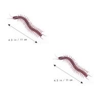 Veemoon 12pcs Halloween Inflatables Fake Centipede Prop Trick Toys for Haunted House Dark