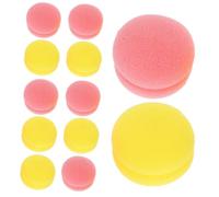 Veemoon 12pcs Heatless Curlers for Hair Small Round Sponge Curl Ball Hair Tools for Women Girls Styling Rollers for Curls