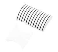 Veemoon 12pcs Lash Extension Lash Tape Eyelashes Soft Material Comfortable Wear Portable Touch up Pack