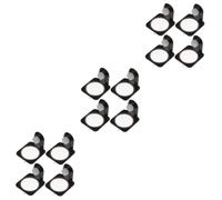 Veemoon 12pcs Leopard Gecko Accessories Reptile Bowl Stable Space-saving Design Multi-use for Tanks