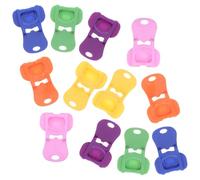 Veemoon 12Pcs Manual Can Tab Opener Set, Portable Plastic Lid Puller Tool for Soda, Beverage, and Canned Food, Lightweight Bottle Opener for Camping and Picnic Use