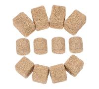 Veemoon 12pcs Mini Hay Bales Decor, Dollhouse Straw Bale Props Fake Haystack Ornaments Small Farm Bales Miniature Dolls House Accessories for Scene Decor Autumn Harvest