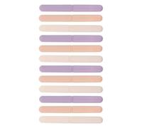 Veemoon 12pcs Mini Lip Brush Applicator: Under Eye Concealer Brush - Fine Tip Makeup Tools for Spot Concealing, Lipstick Smudge