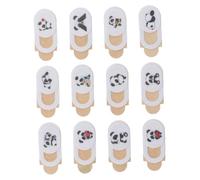 Veemoon 12pcs Panda Design Webcam Covers for Laptop Tablet Computer Privacy Protection Strong Adhesive Lens Slider Compatible with Webcams Security and Peace of Mind