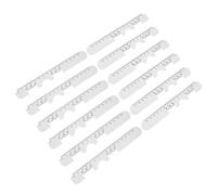 Veemoon 12pcs Pupillary Distance Ruler for Eyeglasses with Accurate Optometry Measurement, Sturdy Plastic Material, 6.9 Inch Optical Measuring Tool for Eye Testing and Optometry Equipment