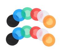 Veemoon 12pcs Silicone Stethoscope Protective Covers Set with Bell and Diaphragm Sleeves Multi-color Medical Stethoscope Accessories for Nurses and Healthcare Professionals Easy to Clean