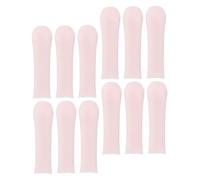 Veemoon 12pcs Soft Silicone Ear Spoon Replacement Sleeves Comfortable Reusable Ear Cleaner Tips Compatible with Various Portable and Travel Friendly Accessories