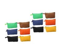 Veemoon 12pcs Tool Pouch Zipper Canvas Storage Bag for Tools Organizer for Sewing Hardware and More Washable Design