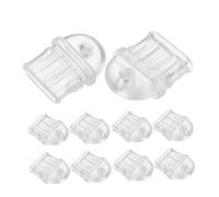 Veemoon 12pcs Transparent Type-c Charging Port Dust Plugs with Anti-lost Mobile Phone Port Protectors for Grime and Particle Prevention Easy Insertion and Removal for Smartphones
