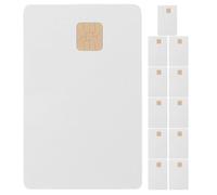 Veemoon 12pcs White Pvc Ic Cards 2k Memory Access Control System Rfid Blank Flash Cards