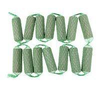 Veemoon 14PCS Floral Foam Netted Garland, Floral Foam Garland Green Flower Block 230cm Wet Water Absorption Flower Holder for Wedding Decoration Arrangement Wedding Arbor Arch Door Blocks