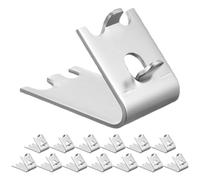 Veemoon 14pcs Freezer Shelf Clips Stainless Steel Refrigerator Shelves Replacement for Fridge and Cooler