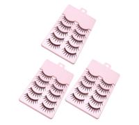 Veemoon 15 Pairs False Eyelash Extensions for DIY Home Use Salon Applications Natural Look Easy to Apply Remove for Parties Cosplay and Special Occasions