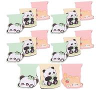 Veemoon 15pcs Bookmarks Magnetic Page Markers Delicate Art Paper Magnet Small Practical Easy to Carry for Home Outdoors Students Assorted Style