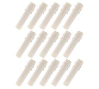 Veemoon 15pcs Drip Candle Holder Plastic Covers Tall Candle Plastic Cover 3.93x0.98x0.98in Efficient Practical Cylinder Elegant Minimalist Romantic for Weddings and Four Seasons