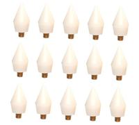 Veemoon 15pcs Dual-ended Rhinestone Dotting Pen Wax Tips for Nail Art Precision Placement Strong Adhesion Picker Tool for Manicure Salon and DIY Nail Making